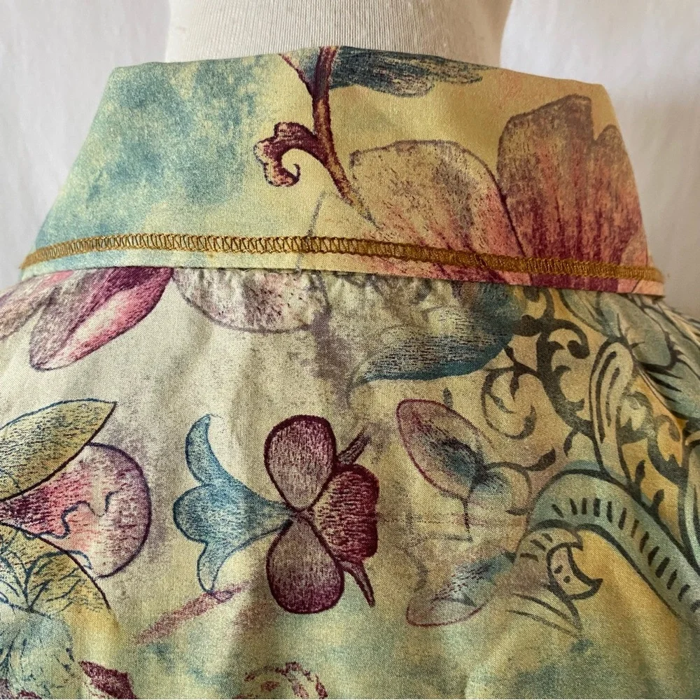 Indigo Palms Spring/Fall Button Down - Picture 7 of 8